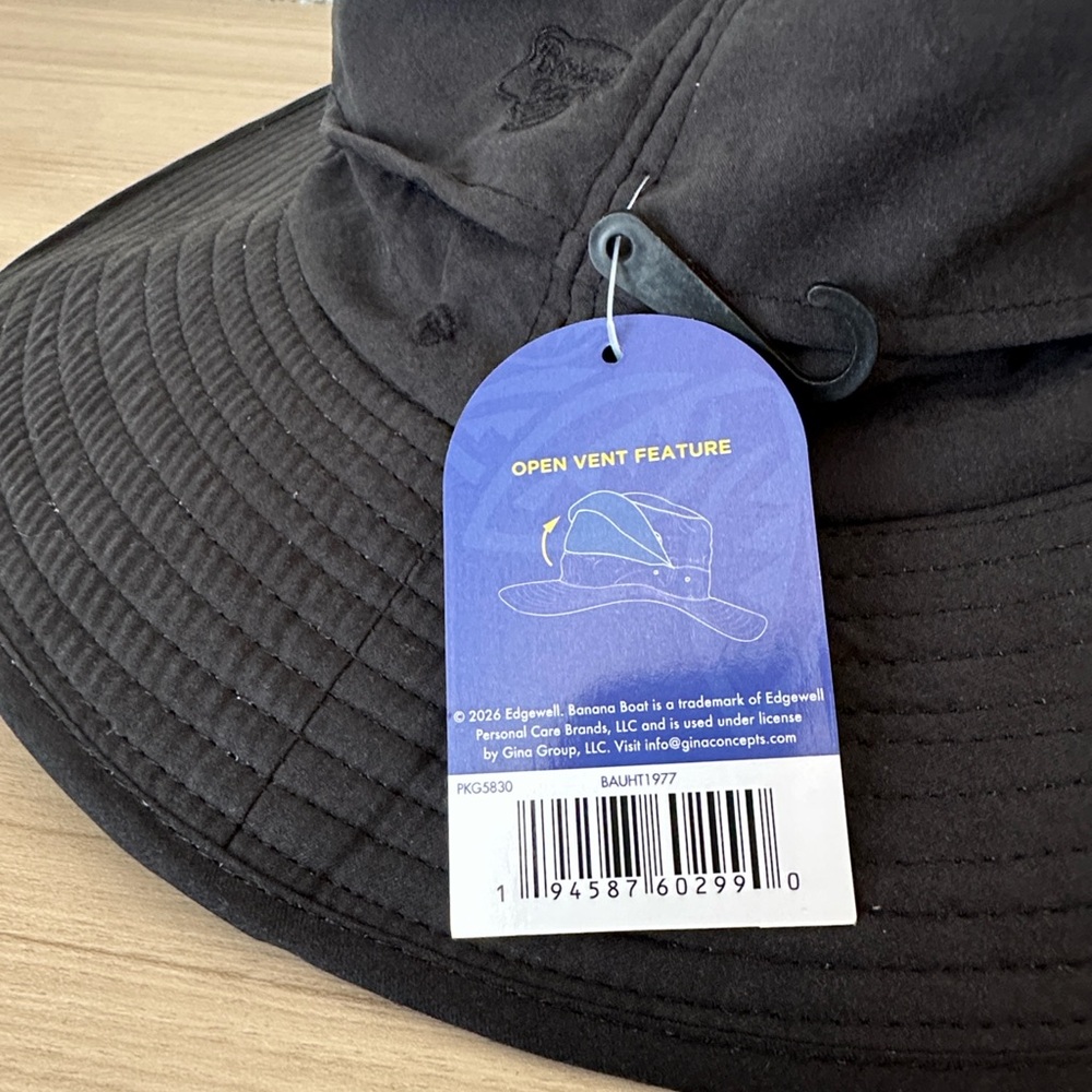 Banana Boat SPF Black Hat - Picture 6 of 7